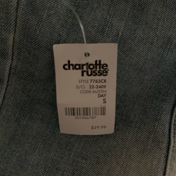 NWT denim vest! - Picture 3 of 3